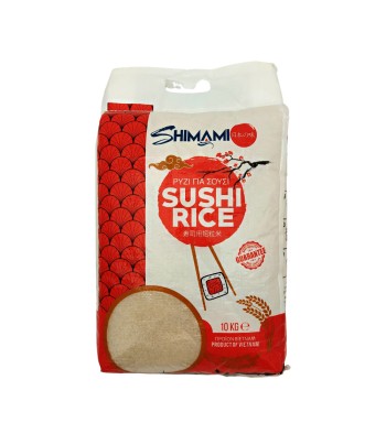 Ρύζι για Σούσι Κοντόκοκκο 10 kg SHIMAMI