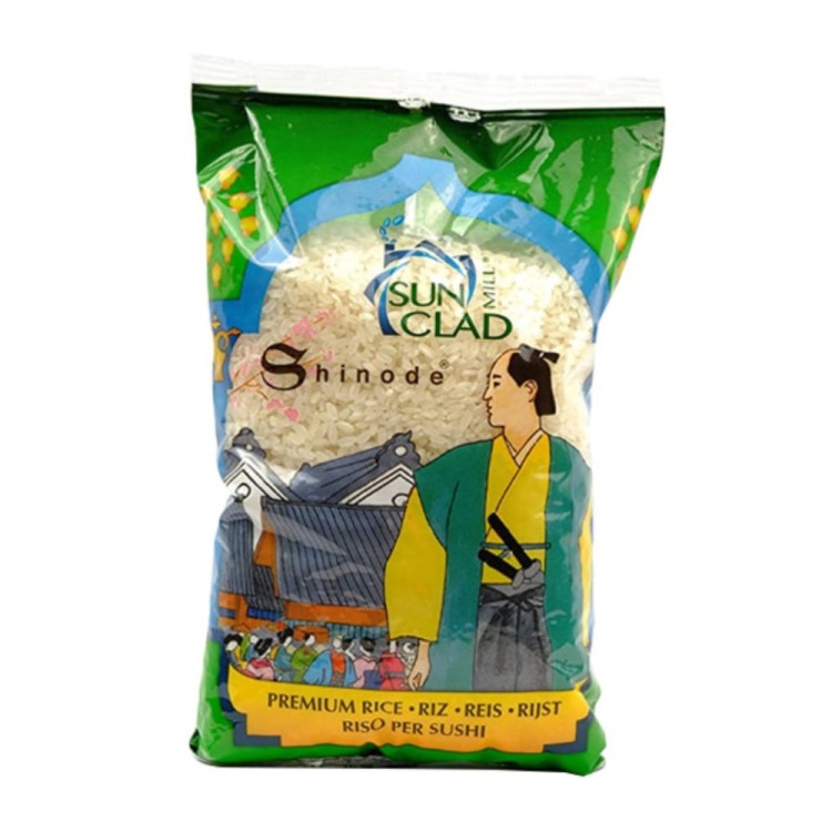 Ρύζι για Σούσι Shinode 1kg SUN CLAD