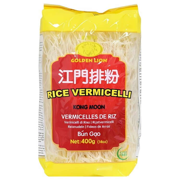 Rice Vermicelli Kong Moon Style 400g GOLDEN LION