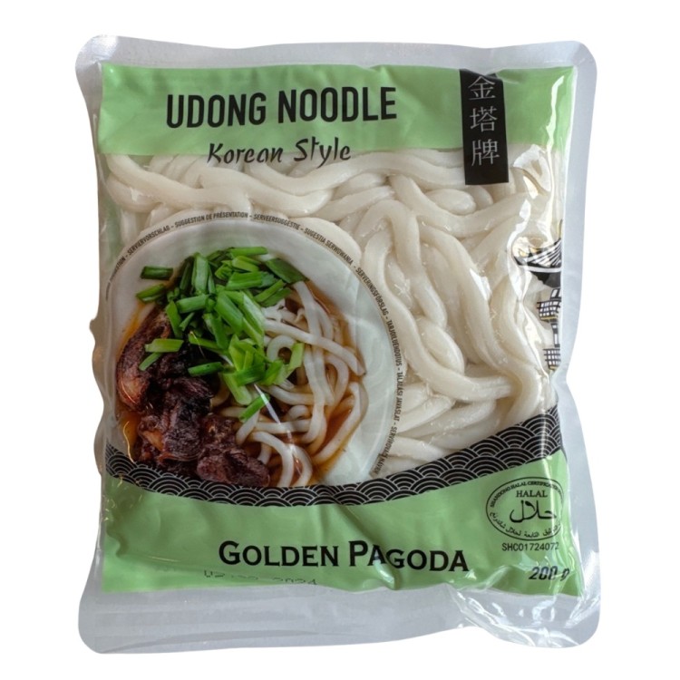 Προβρασμένα Ουντόν Νουντλς 200g GOLDEN PAGODA