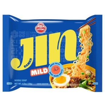 Στιγμιαία Νουντλς Jin Ράμεν Απαλή Γεύση 120G OTTOGI