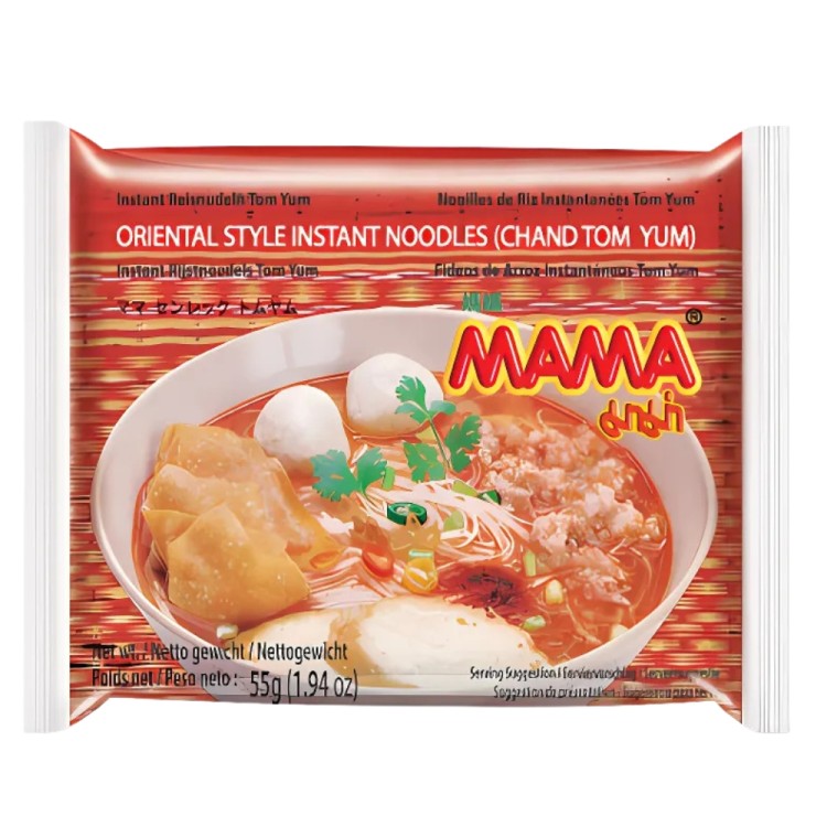 Instant Rice Noodles with Creamy Chand Tom Yum Flavour 55g MAMA