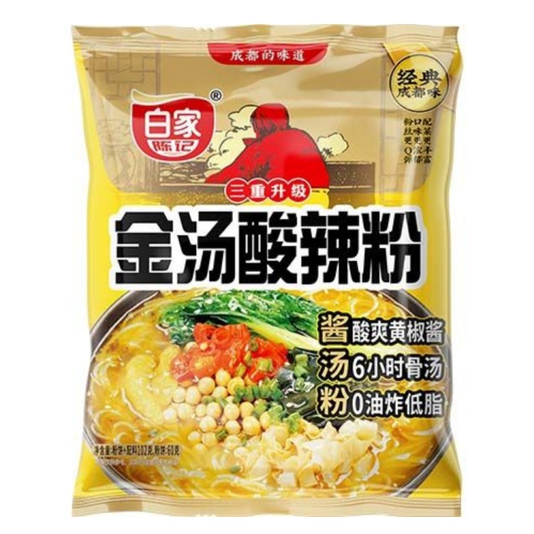 Instant Vermicelli Sour Soup 102g BAI JIA