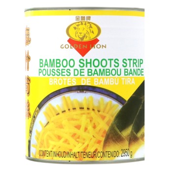 Canned Bamboo Shoot Strips 2,95kg GOLDEN LION