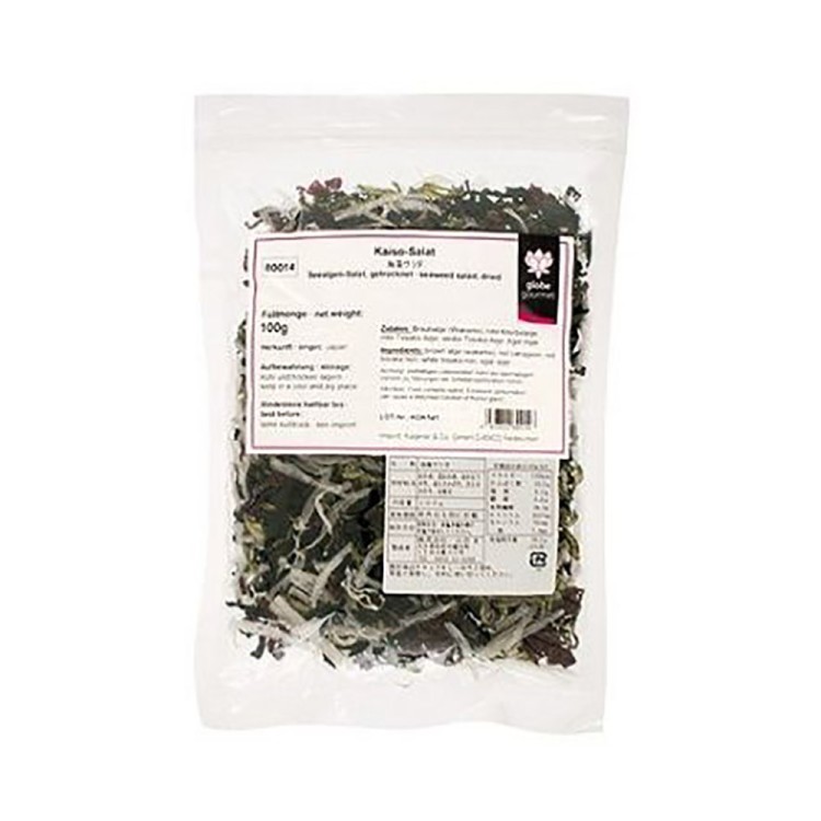 Dried Seaweed Salad Kaiso 100g GLOBE GOURMET
