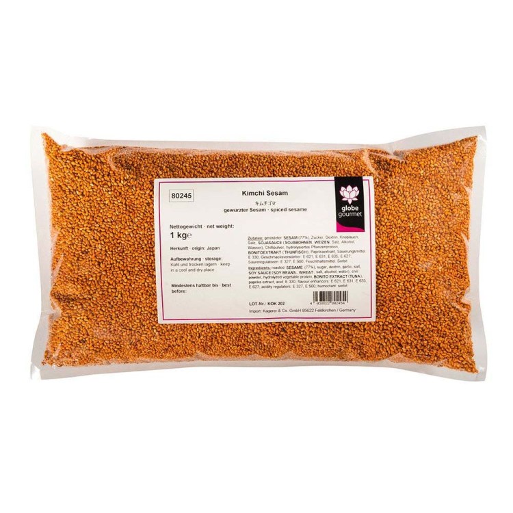 Σουσάμι με Γεύση Κίμτσι 1kg GLOBE GOURMET