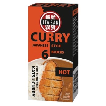 Japanese Curry Hot 100g  ITA-SAN