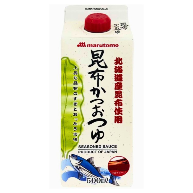 Dashi Liquid Seasoning Tsuyu Katsuo 500ml MARUTOMO