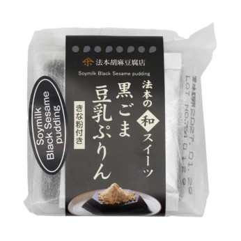 Black Sesame Tofu with Soy Milk and Kinako 80g HΟΜΟΤΟ GΟΜΑΤΟFUTEN