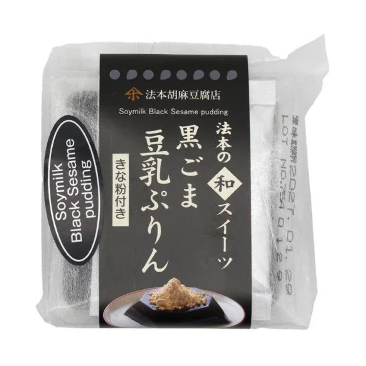 Black Sesame Tofu with Soy Milk and Kinako 80g HΟΜΟΤΟ GΟΜΑΤΟFUTEN
