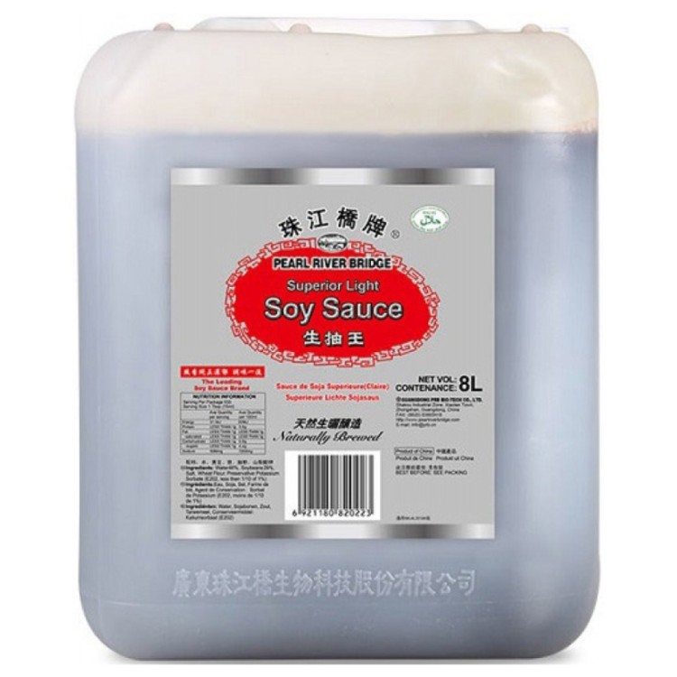 Superior Light Soy Sauce 8lt PEARL RIVER BRIDGE Superior Light Soy Sauce 8lt PEARL RIVER BRIDGE