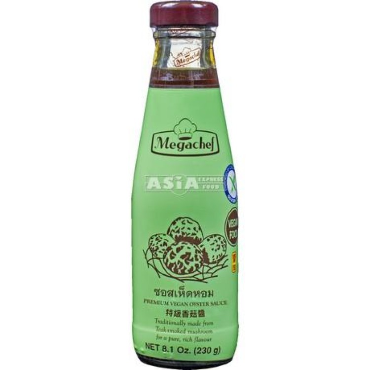 Oyster Sauce Gluten Free Vegan 230g MEGACHEF Oyster Sauce Gluten Free Vegan 230g MEGACHEF