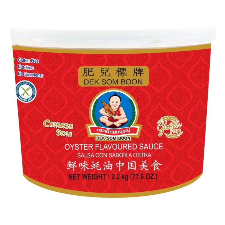 Oyster Sauce Chinese Style Gluten Free 2200g DEK SOM BOON