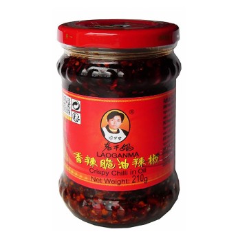 Τραγανό Τσίλι σε Λάδι 210g LAO GAN MA