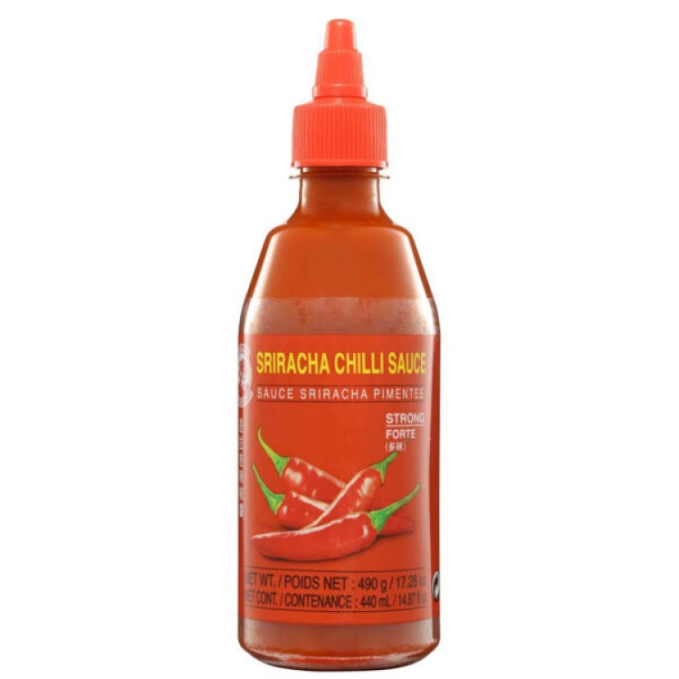 Σάλτσα Τσίλι Σριράτσα Δυνατή 490g COCK