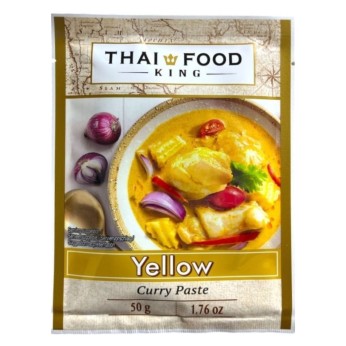 Curry Paste Yellow 50g THAI FOOD KING