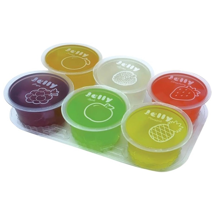 Jelly Mix with Coconut 6 Flavours 648g NANACO