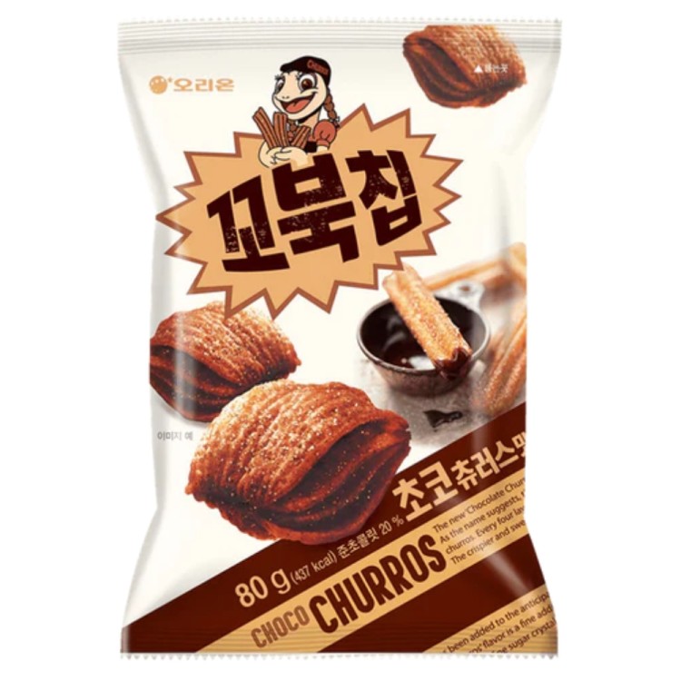 Choco Churros Turtle Chips 80g ORION