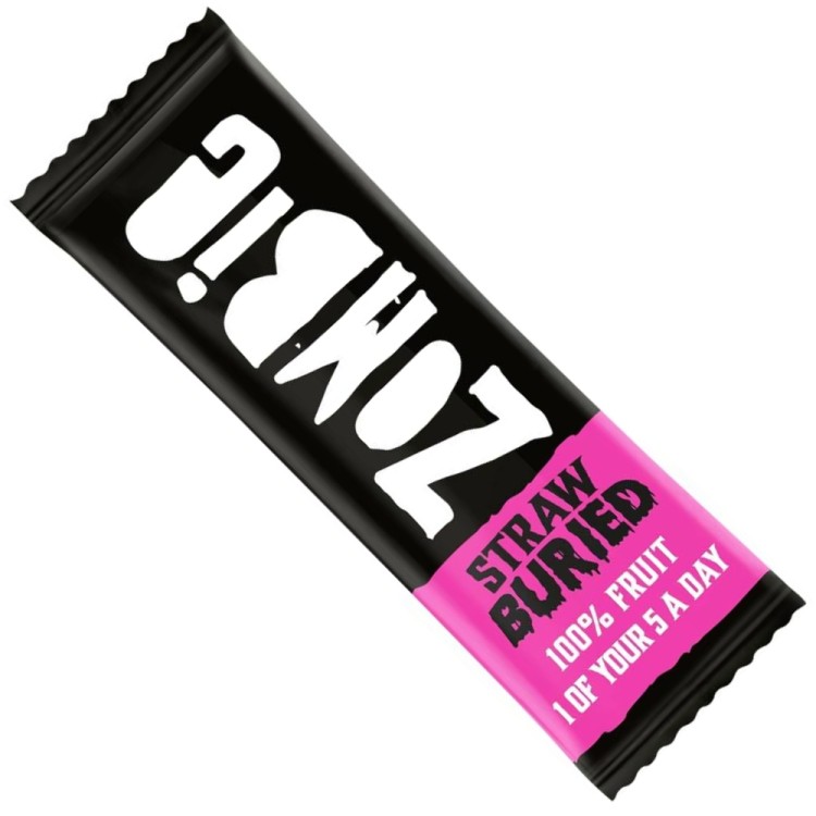 Fruit Straw Buried Bars Gummies 25g ZOMBIE