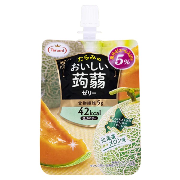 Konjac Jelly Melon Flavour 150g TARAMI