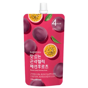 Konjac Jelly Passionfruit Flavour 150g SUGARLOLO