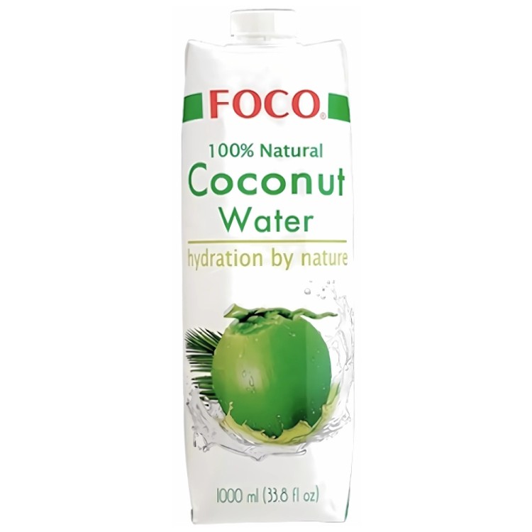Coconut Water 100% 1lt FOCO
