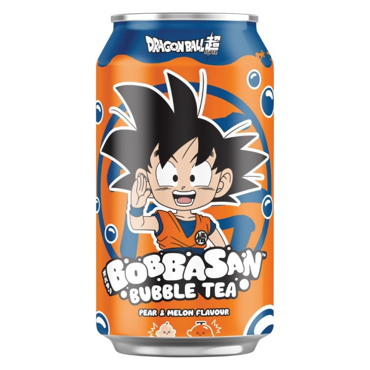 Bubble Tea Pear & Melon Flavour DBS Goku 320ml BOBBASAN