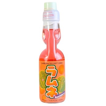 Ιαπωνικό Ανθρακούχο Αναψυκτικό Ramune με Γεύση Καρπούζι 200ml HATAKOSEN