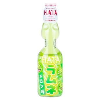 Ramune Melon Flavoured Soda 200ml HATA KOSEN