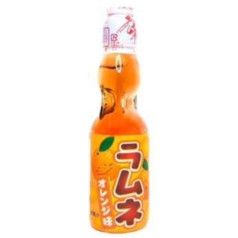 Ramune Orange Flavoured Soda 200ml HATA KOSEN