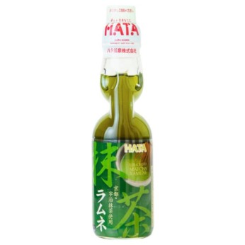 Ramune Matcha Flavoured Soda 200ml HATA KOSEN