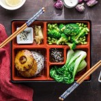 Πλαστικό Κουτί Φαγητού Bento Με Εσωτερικό Δίσκο Μελαμίνης 5 Θέσεων 27,5X21,5X6cm 1 Τεμάχιο Πλαστικό Κουτί Φαγητού Bento Με Εσωτερικό Δίσκο Μελαμίνης 5 Θέσεων 27,5X21,5X6cm 1 Τεμάχιο