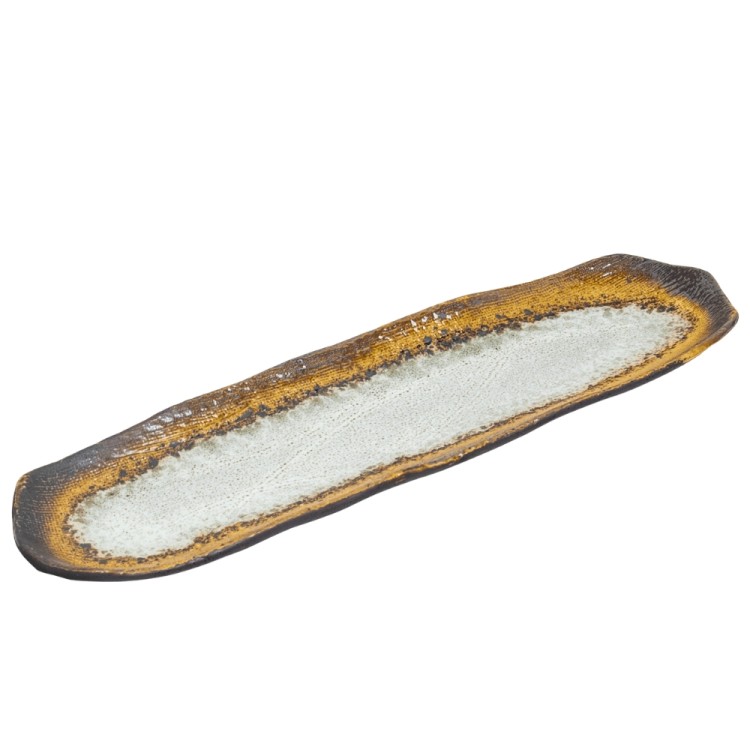 Sushi Plate Beige Ø33,5 cm | H8,5 cm