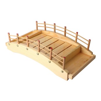 Ξύλινη Γέφυρα για Σερβίρισμα Σούσι 43x22.5x11,5cm