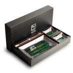 Green Sushi Set of 6 Pieces 22x12,5x2cm EDO JAPAN