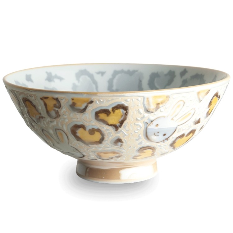 Yellow Rabbit Bowl 14x6,5cm
