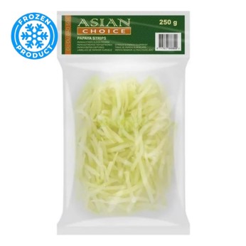 Παπάγια Άγουρη σε Λωρίδες Κατεψυγμένη 250g ASIAN CHOICE