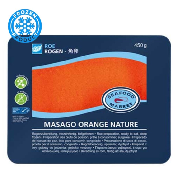 Masago Orange 450g SEAFOOD MARKET