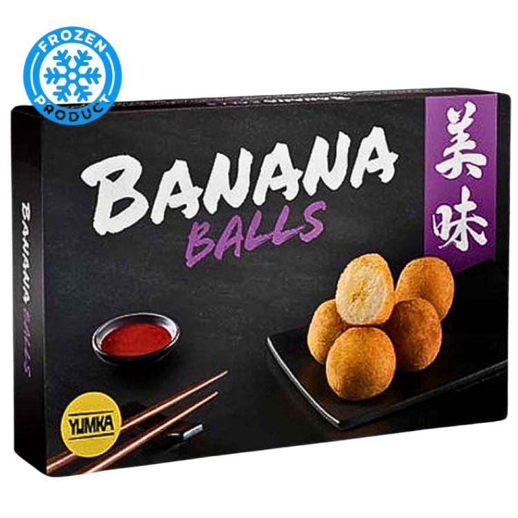 Παναρισμένες Μπάλες Ταϊλάνδέζικης Μπανάνας Τεμπούρα για Τηγάνισμα 1000 g (33 μπάλες) YMKA