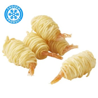 Γαρίδες Τυλιγμένες Σε Φωλιά Από Λωρίδες Πατάτας 1000G (2x500g) 40 γαρίδες DAYSEADAY