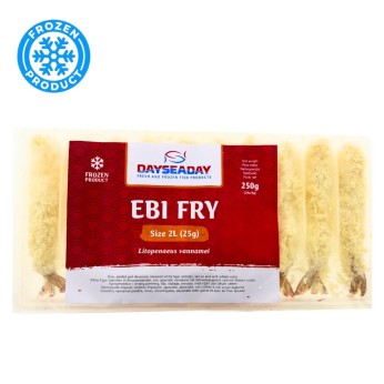 Παναρισμένες Γαρίδες Ιαπωνικού Τύπου Ebi Fry 2L 250g (10X25g) Κτψ DAYSEADAY