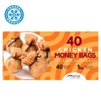 Money Bags with Chicken Frozen 1kg (40x25g) PILI