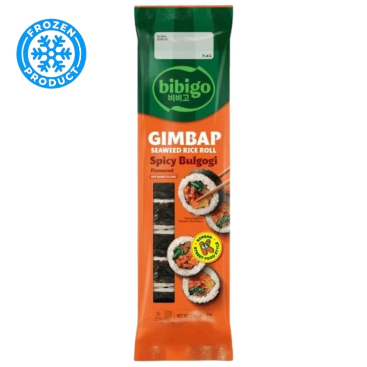 Gimbap Ρολά Φυκιών με Ρύζι Καυτερό Bulgogi Style Κτψ 230g BULGOGI