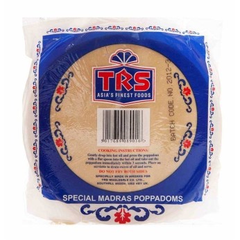 Poppadums Plain 200g TRS