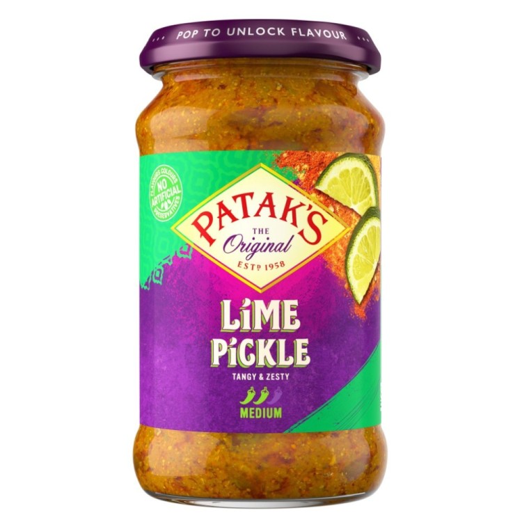 Lime Pickle Medium 283g PATAK'S