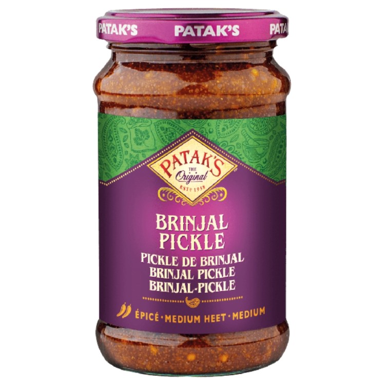 Brinjal Eggplant Pickle 312g PATAK'S