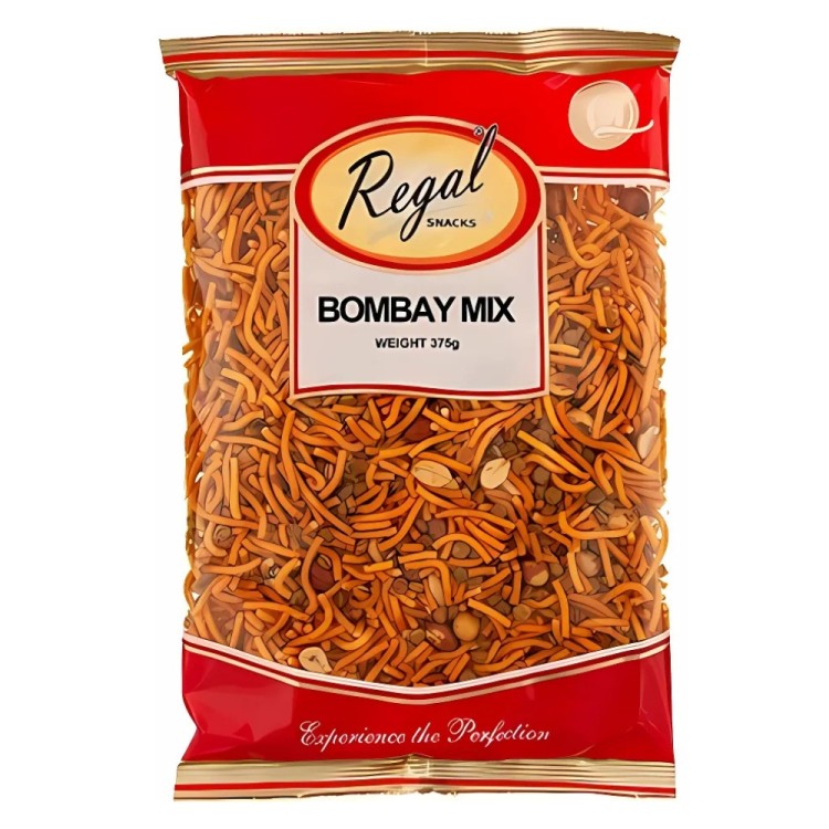 Σνακ από Ξηρούς Καρπούς και Ζυμαρικά Bombay Mix 375g REGAL