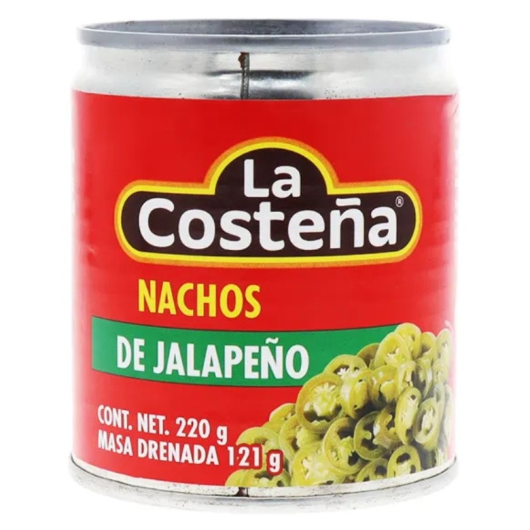 Πράσινες Πιπεριές Χαλαπένιο σε Φέτες - Radajas de Jalapeno 220g LA COSTENA Πράσινες Πιπεριές Χαλαπένιο σε Φέτες - Radajas de Jalapeno 220g LA COSTENA