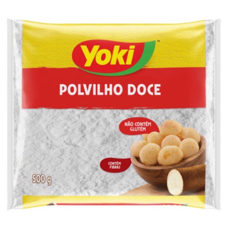 Sweet Cassava Starch - Manioc Starch - Polvilho Doce 500g YOKI