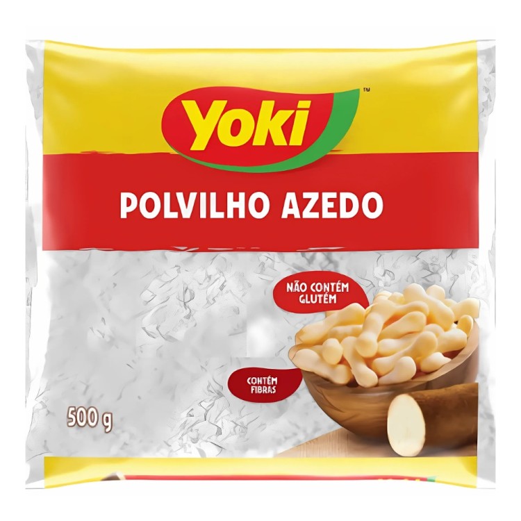 Sour Cassava Starch - Manioc Starch - Polvilho Azedo 500g YOKI